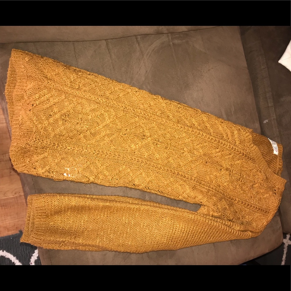 Mustard Sweater from Dillard’s